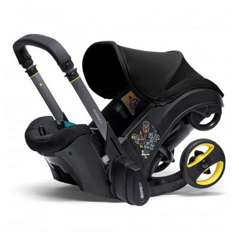 Scoica auto Doona i i-Size Nitro Black 2 in 1 - imagine 9